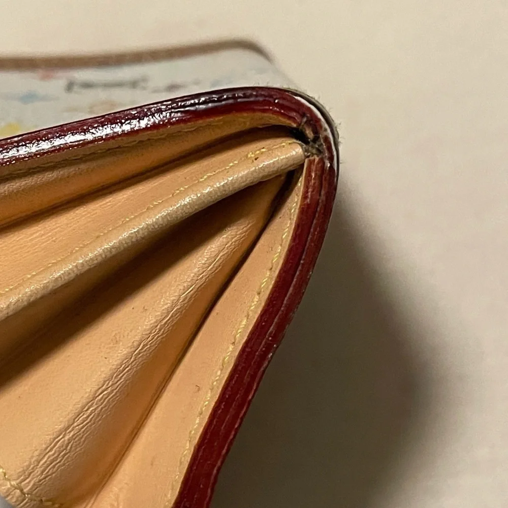 Louis Vuitton Monogram Multicolor Porte Monnaie Coin Purse / Wallet